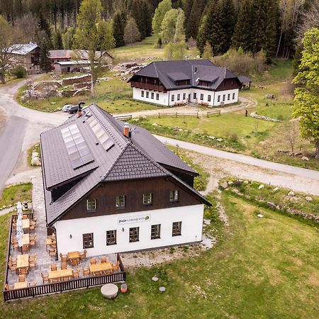 Hotel Dvůr Lískový vrch Strazny Exterior foto