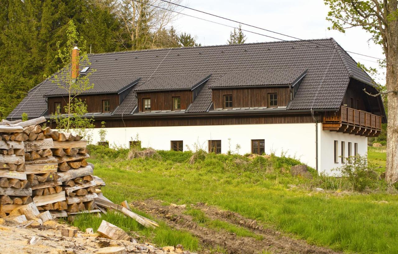 Hotel Dvůr Lískový vrch Strazny Exterior foto