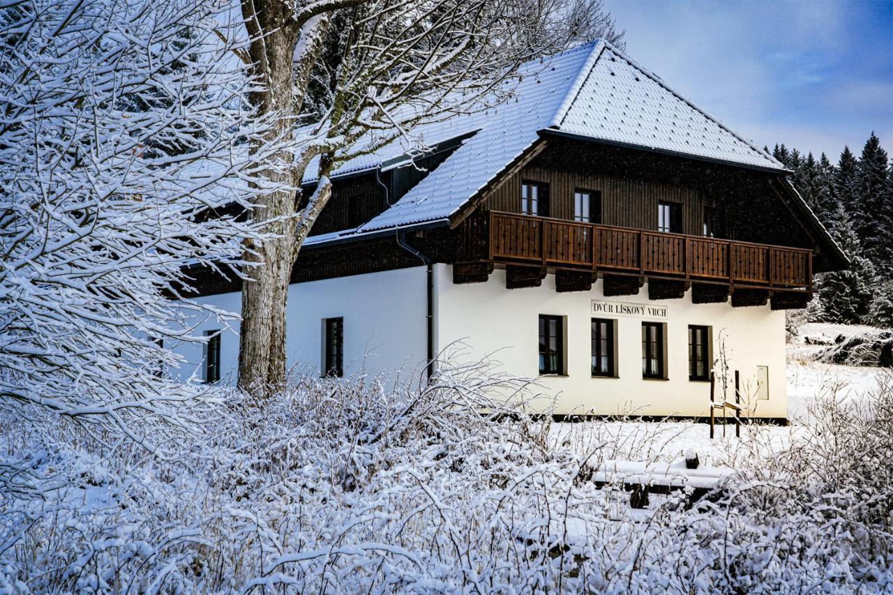 Hotel Dvůr Lískový vrch Strazny Exterior foto